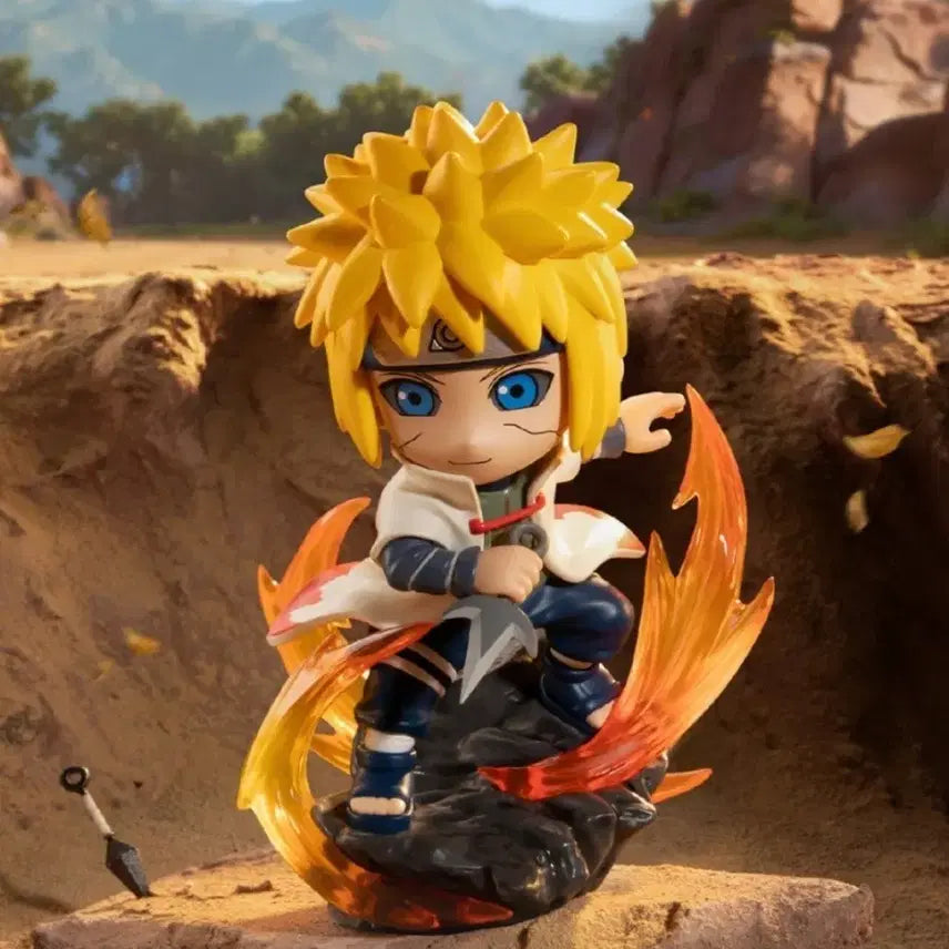 [BUNJANG] Funism Minato Namikaze SD Figure (Unsealed) / Funism 나루토 미나토 피규어 개봉품