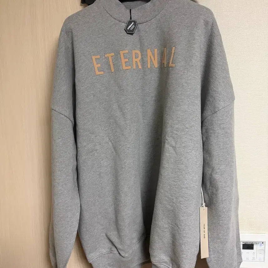 [BUNJANG] Fear of God Eternal Sweatshirt Grey L / 피어오브갓 이터널 ETERNAL 맨투맨 그레이 L