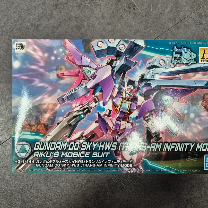 [BUNJANG] Bandai HG Gundam 00 Sky HWS Gunpla / 반다이 HG 건담 더블오 스카이 HWS 건프라