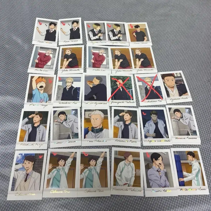 [BUNJANG] Haikyuu!! Premium Pasa Trading Cards (Tsukishima, Kenma, Kuroo, Oikawa, Ushijima) / [교환&amp;판매]하이큐 프리미엄 파샤 츠키시마 켄마 쿠로오 오이카와 우시지마