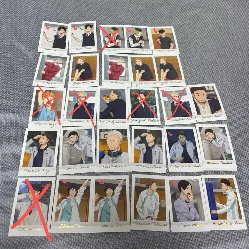 [BUNJANG] Haikyuu!! Premium Pasa Trading Cards (Tsukishima, Kenma, Kuroo, Oikawa, Ushijima) / [교환&amp;판매]하이큐 프리미엄 파샤 츠키시마 켄마 쿠로오 오이카와 우시지마