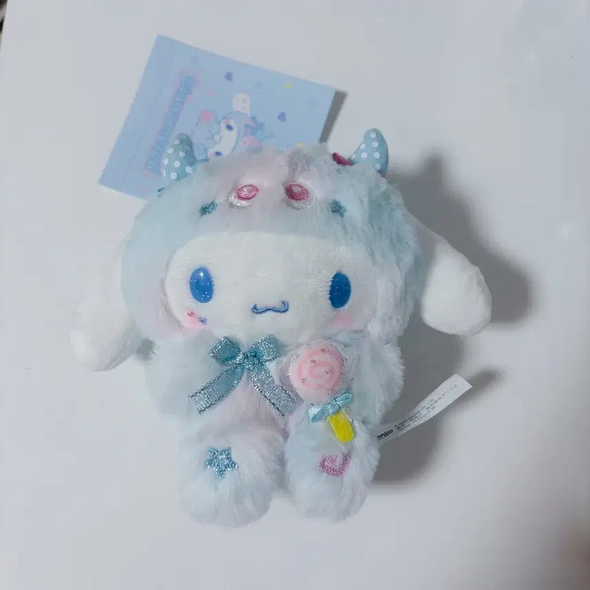 [BUNJANG] Sanrio Cinnamoroll Monster Mascot Keychain / 산리오 시나모롤 몬스터 마스코트 키링