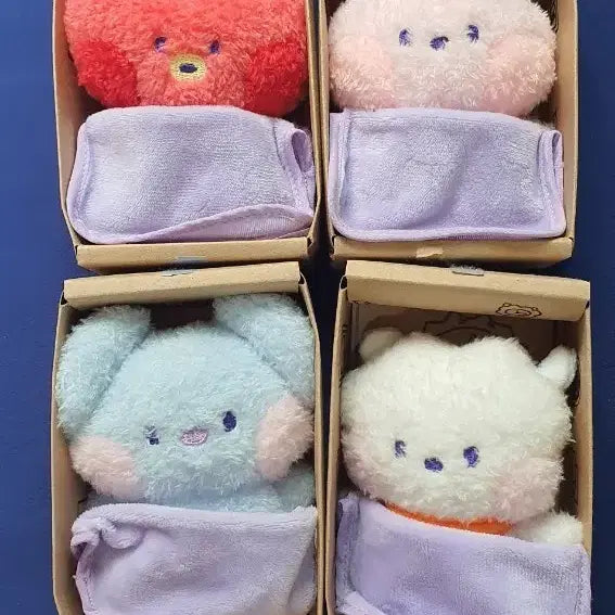 [BUNJANG] BT21 Minini Plush Dolls (Tata, Cooky, Koya, RJ) / 방탄 BT21 미니니 인형(타타 쿠키 코야 알제이)