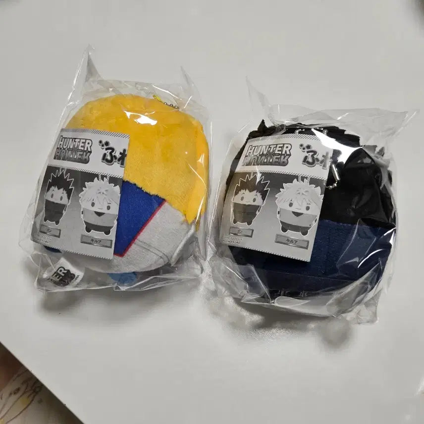 [BUNJANG] Hunter x Hunter Fuwa Kororin Plush Set - Kurapika &amp; Leorio / (일괄) 헌터헌터 후와 후와코로링 누이 인형 - 크라피카 레오리오