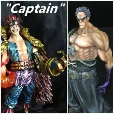[BUNJANG] One Piece Captain Kid &amp; Silhouette 2-Type Figure Set New / 원피스 캡틴 키드 &amp; 실루엣2종새상품 피규어