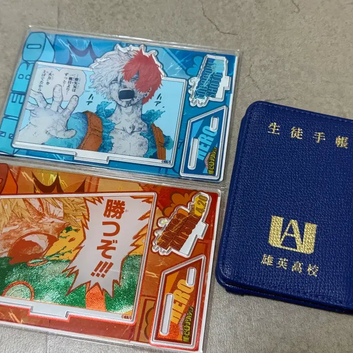 [BUNJANG] My Hero Academia Student ID Card Wallet Acrylic Set / 히로아카 학생증 지갑 아크릴 일괄