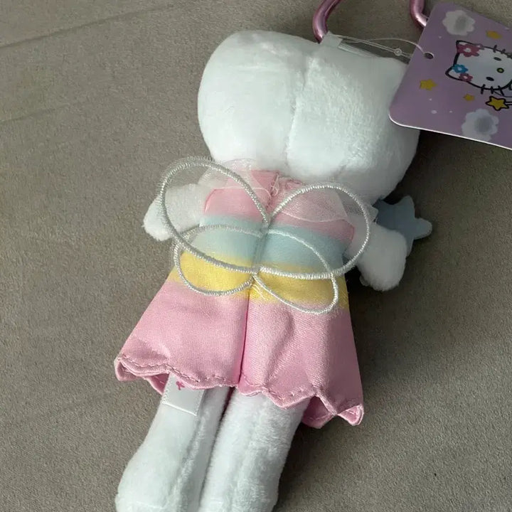 [BUNJANG] Sanrio Hello Kitty Fairy Long Legs Plush Keyring / 산리오 헬로키티 요정 롱다리키티 인형 키링