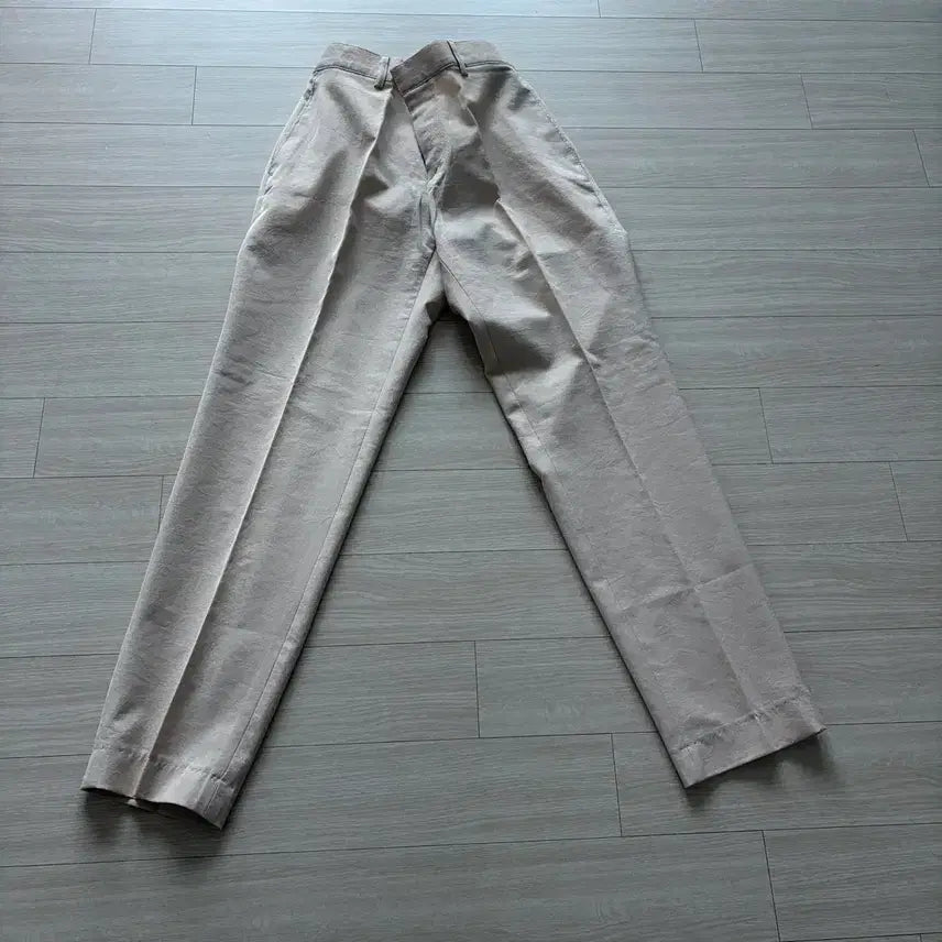 [BUNJANG] Beige Cotton Pants (S) / 베이지색 면바지 팬츠 S
