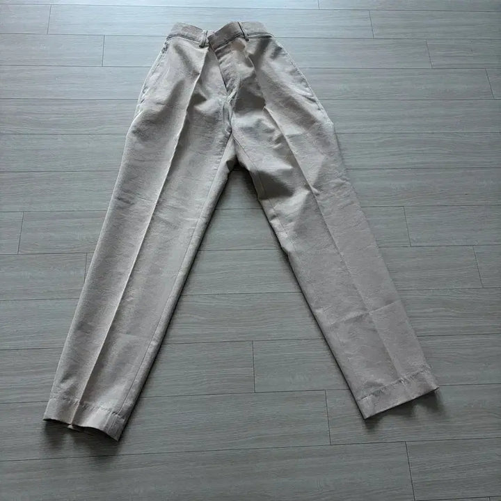 [BUNJANG] Beige Cotton Pants (S) / 베이지색 면바지 팬츠 S