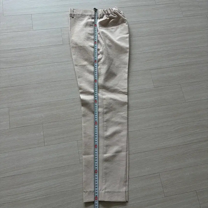[BUNJANG] Beige Cotton Pants (S) / 베이지색 면바지 팬츠 S