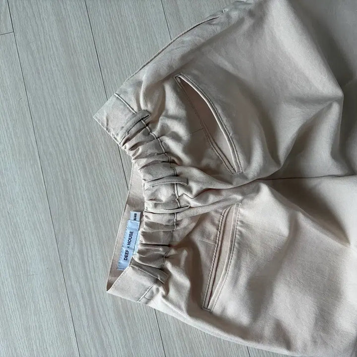 [BUNJANG] Beige Cotton Pants (S) / 베이지색 면바지 팬츠 S