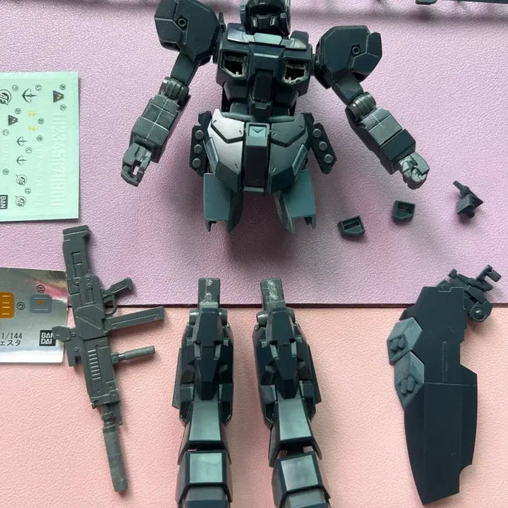 [BUNJANG] Bandai HG 1/144 Jesta Gundam Plamodel - Pre-assembled for Painting / 반다이 HG 1/144 제스타 건담 프라모델 도색용 가조립