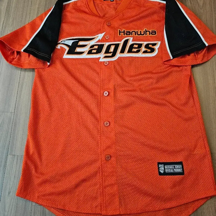 [BUNJANG] Hanwha Eagles Vintage Replica Baseball Jersey - Joo Seung-woo Autographed / 한화 이글스 빈티지 오렌지색 레플리카 추승우 싸인유니폼
