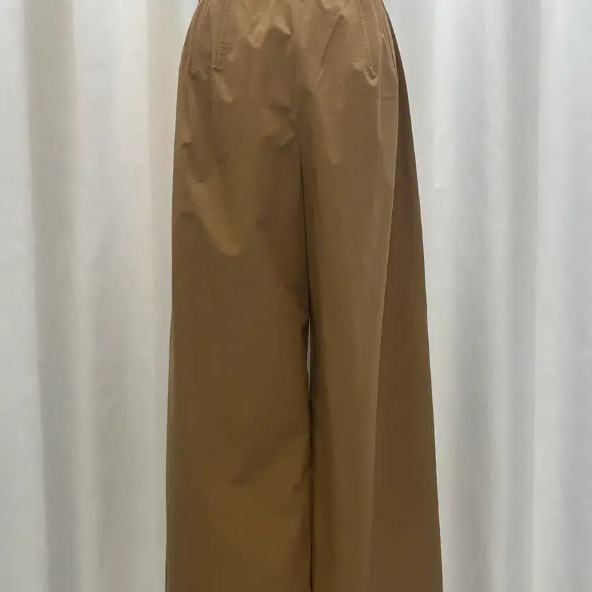 [BUNJANG] TIME Bending Wide Pants Camel Size 55 New Condition / TIME 타임 밴딩 와이드 팬츠 카멜 55 새옷급