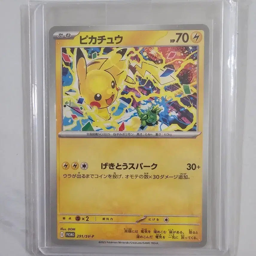 [BUNJANG] Pokemon Card Pikachu 291/SV-P Promo / 포켓몬 카드 피카츄 291/SV-P 프로모