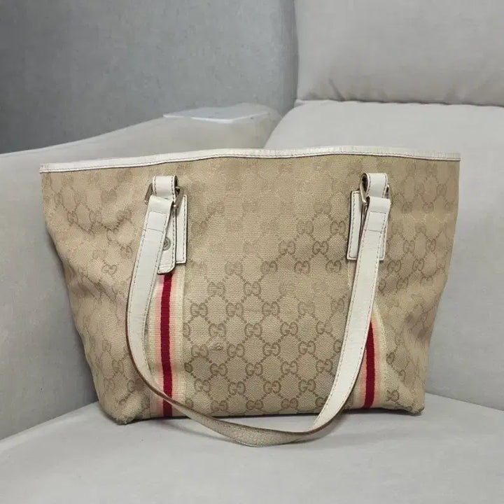 [BUNJANG] Gucci GG Logo Canvas Tote Bag / 구찌 토트백(무료배송)