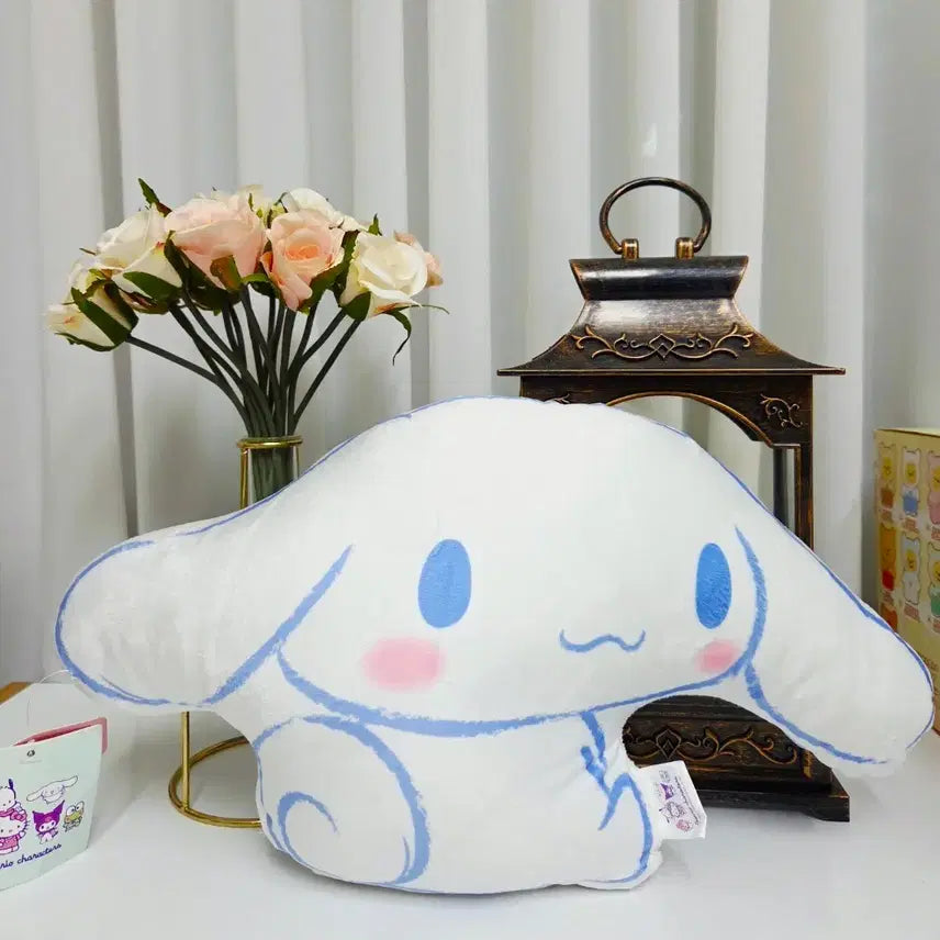 [BUNJANG] Sanrio Cinnamoroll Plush Cushion New / 산리오 시나모롤 인형 쿠션 새상품