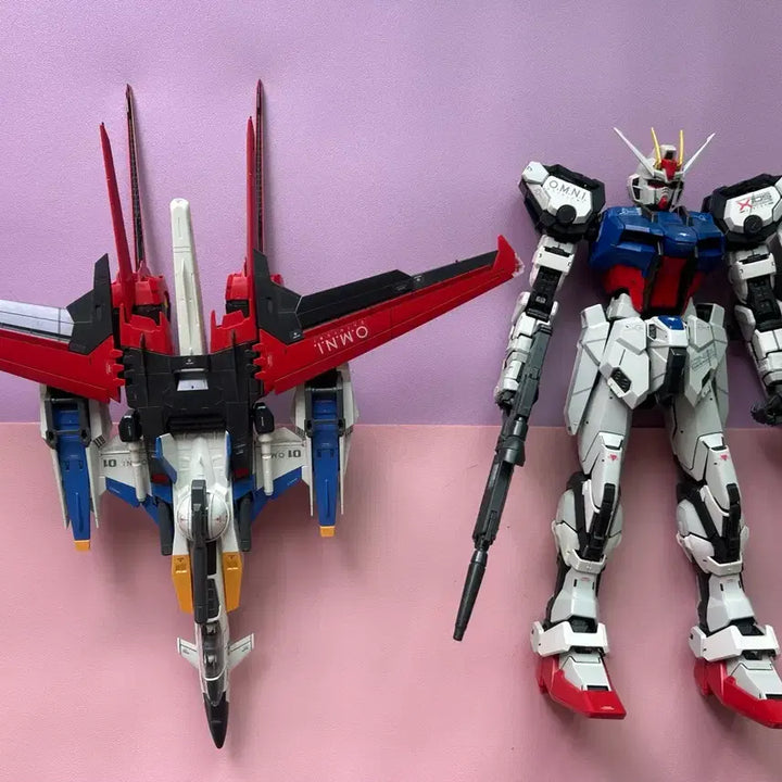 [BUNJANG] PG Strike Gundam - Partly Assembled / PG 에일 스트라이크 건담 가조립