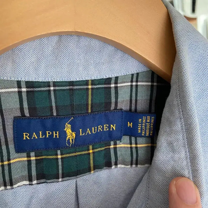 [BUNJANG] Polo Ralph Lauren Oxford Shirt Light Blue / 폴로 랄프로렌 옥스포드 셔츠 하늘색