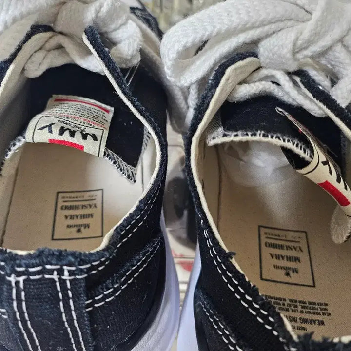 [BUNJANG] Maison Mihara Yasuhiro Peterson Black Sneakers / 메종 미하라 야스히로 피터슨 블랙 42