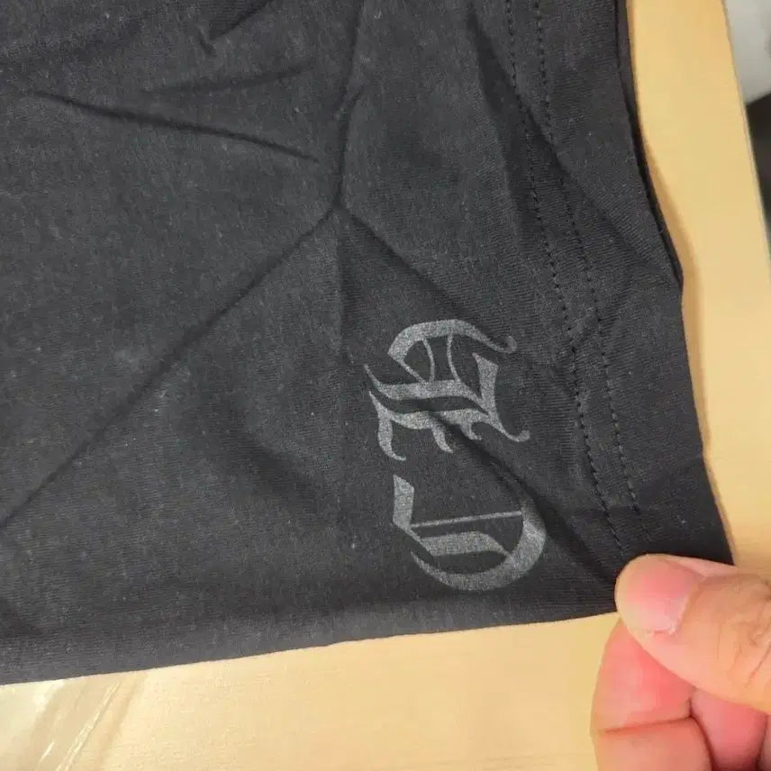 [BUNJANG] Chrome Hearts Rolling Stones Short Sleeve T-Shirt Black L / 크롬하츠 롤링스톤즈 반팔 티셔츠 블랙  L 새상품