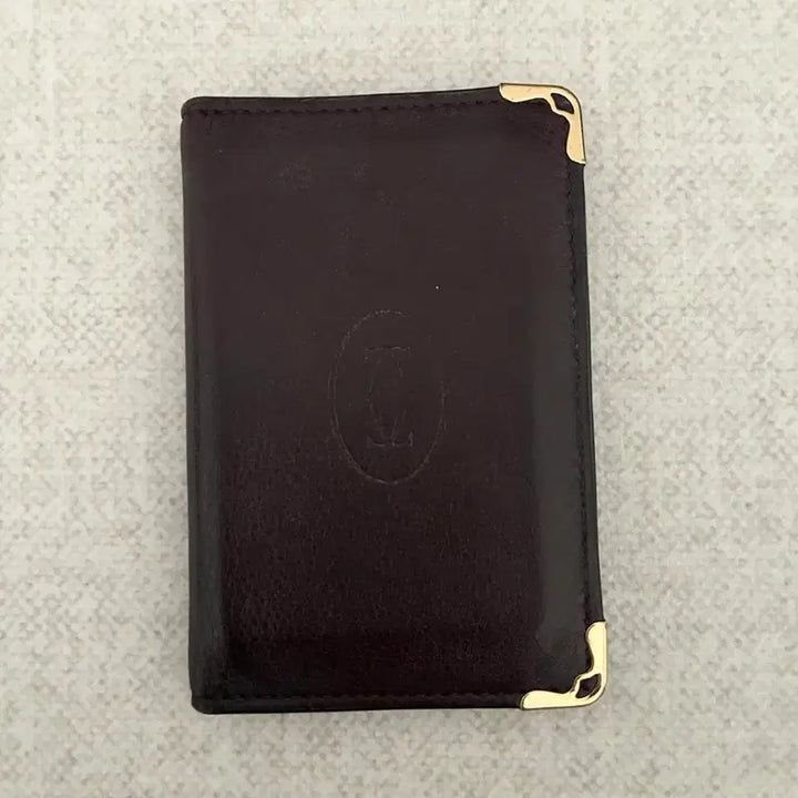 [BUNJANG] Cartier Must 4CC Card Holder Burgundy / 까르띠에 머스트 4CC 카드홀더, 카드지갑
