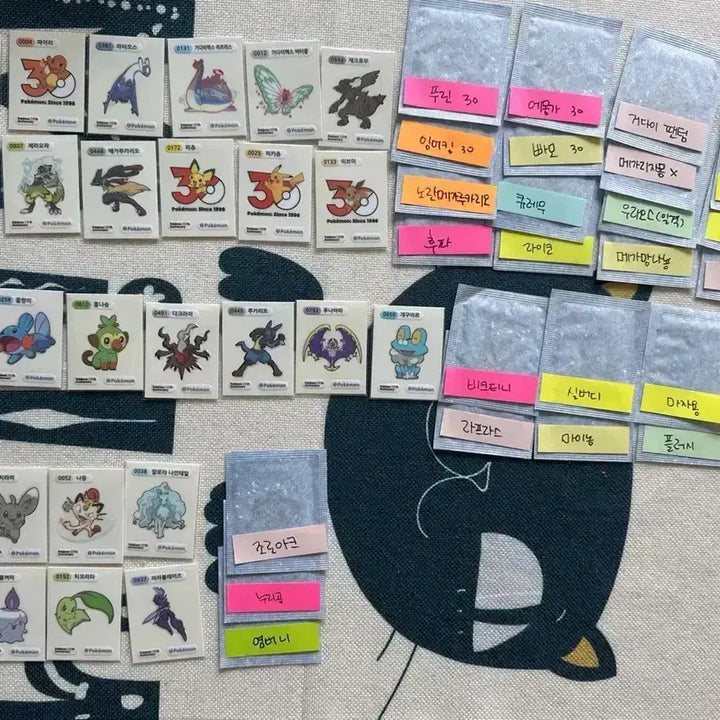 [BUNJANG] Pokemon 30th Anniversary Season 5 Sticker Exchange / 포켓몬 30주년 시즌5  띠부씰 교환