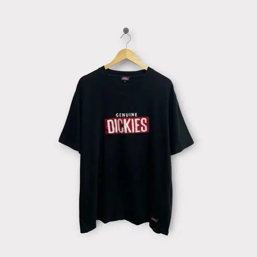 [BUNJANG] Dickies Logo Round Short Sleeve T-Shirt / 디키즈 로고 라운드 반팔티 3XL-4XL