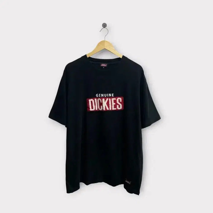 [BUNJANG] Dickies Logo Round Short Sleeve T-Shirt / 디키즈 로고 라운드 반팔티 3XL-4XL