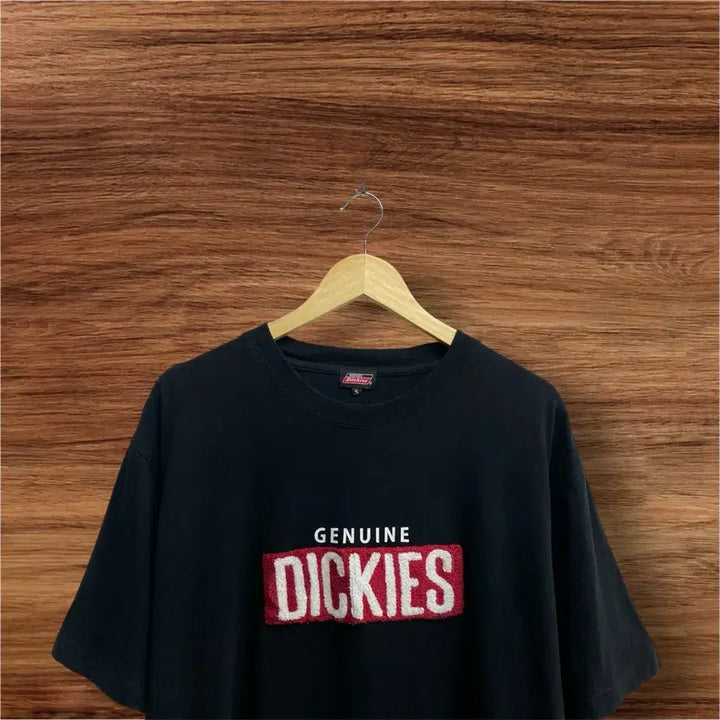[BUNJANG] Dickies Logo Round Short Sleeve T-Shirt / 디키즈 로고 라운드 반팔티 3XL-4XL
