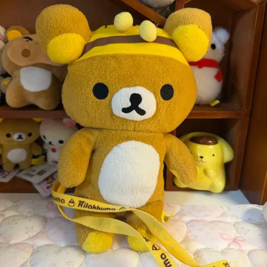 [BUNJANG] Rilakkuma Honey Bee Plush Bag / 꿀벌 리락쿠마 가방
