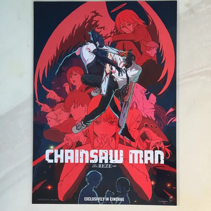 [BUNJANG] Chainsaw Man Len 1st Week Original Poster / 체인소맨 레제 1주차 오리지널 포스터
