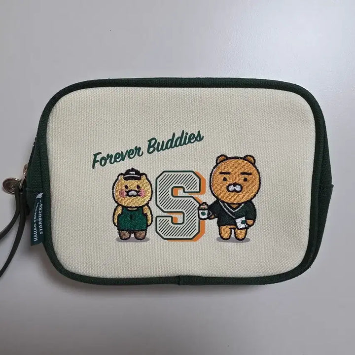 [BUNJANG] Kakao Friends Starbucks My Buddy Choonsik Keychain &amp; Pouch Bundle Set / 카카오프렌즈 스타벅스 마이버디 춘식이 키체인, 파우치 일괄판매
