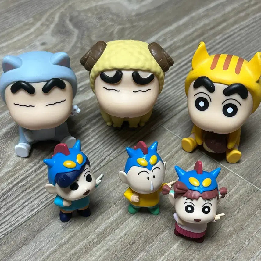 [BUNJANG] Crayon Shin-chan Gacha Figures Bundle / 짱구 피규어 가챠