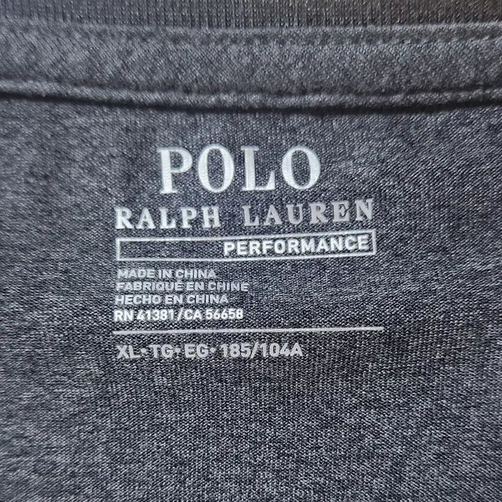 [BUNJANG] Polo Ralph Lauren Grey Short Sleeve T-Shirt / 폴로 랄프로렌 그레이 반팔 티셔츠