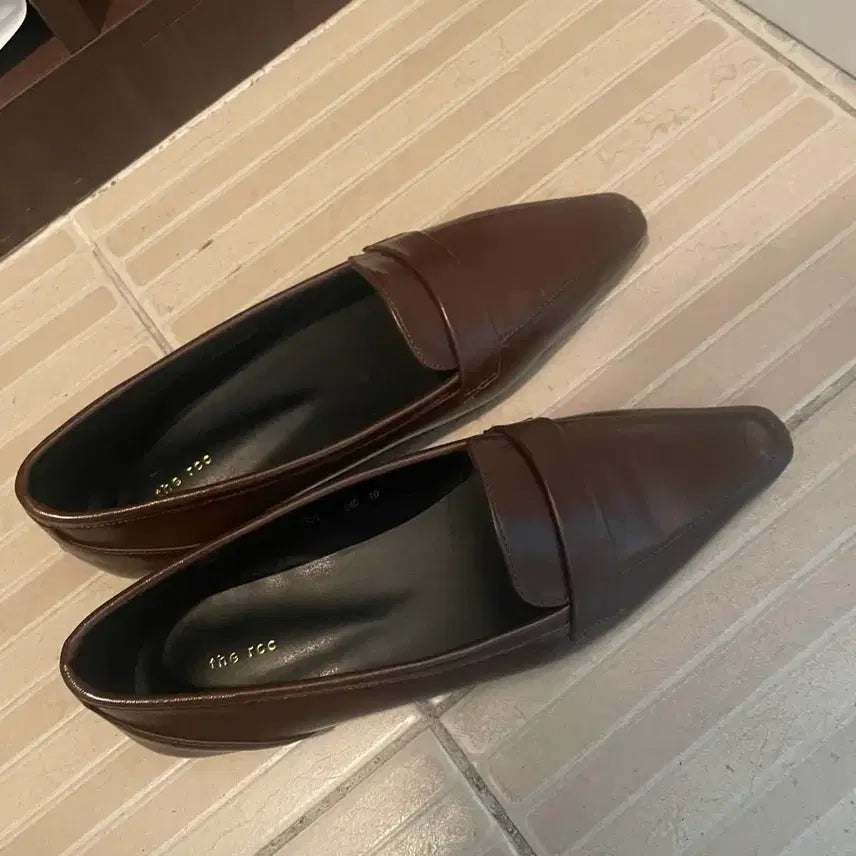 [BUNJANG] Brown 240 Penny Loafers / 브라운 240 페니로퍼