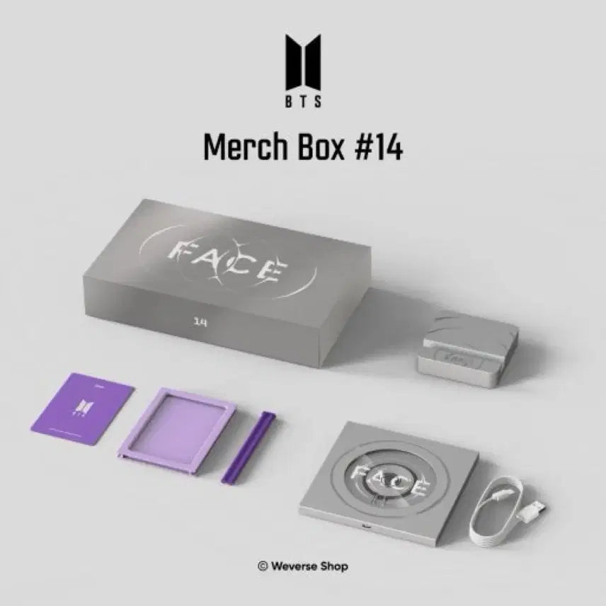[BUNJANG] BTS Jimin MERCH BOX 14 FACE Full Set / 방탄소년단 BTS 머치박스14 지민 페이스 풀세트 판매