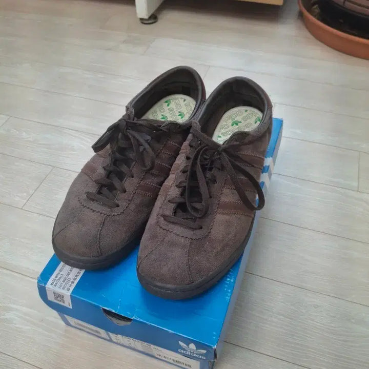 [BUNJANG] Adidas Tobacco Gruen Dark Brown / 아디다스 토바코 그루엔 다크브라운 275