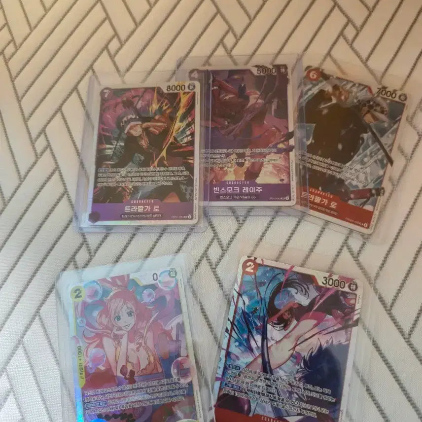 [BUNJANG] One Piece Card Trafalgar Law SR Set Bundle / 원피스 카드 트라팔가 로 외 SR모음 일괄판매