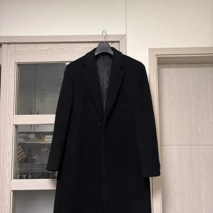 [BUNJANG] ZIOZIA Cashmere Single Coat ABF4CG1101BK / 지오지아 ZIOZIA 캐시미어 싱글 코트_ABF4CG1101BK