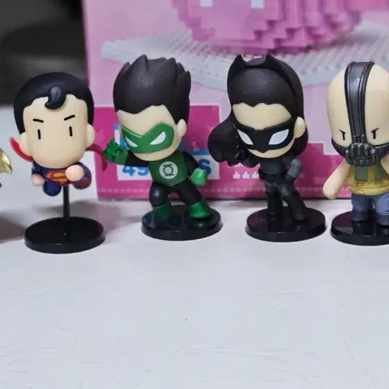 [BUNJANG] DC Comics Hero Mini Figure Set / DC 코믹스 히어로 미니 피규어 세트