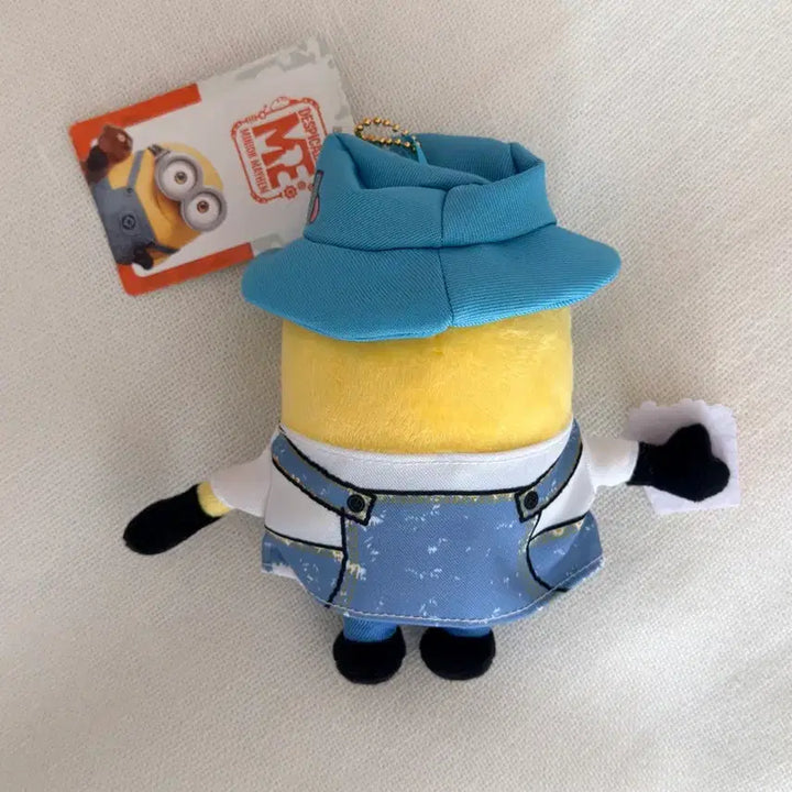 [BUNJANG] Minions Tim Doll with Blue Cap Hat and Popcorn / 미니언즈 TIM 인형 블루 캡 모자 팝콘