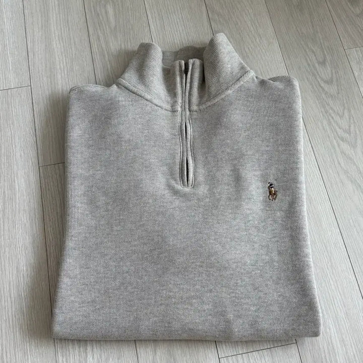 [BUNJANG] Polo Ralph Lauren Half-Zip Knit Sweater M (100) / 폴로 랄프로렌 하프집업 니트 스웨터 M(100)