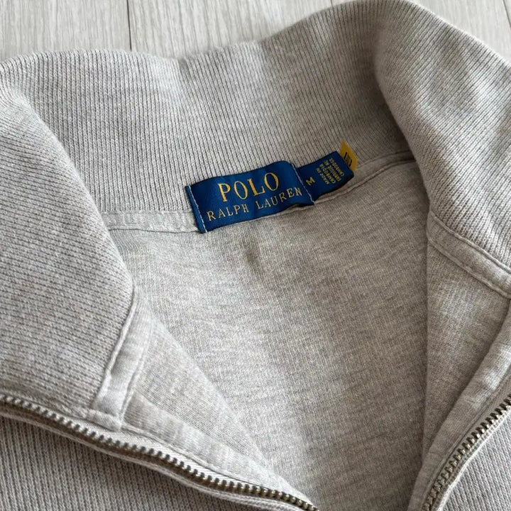 [BUNJANG] Polo Ralph Lauren Half-Zip Knit Sweater M (100) / 폴로 랄프로렌 하프집업 니트 스웨터 M(100)