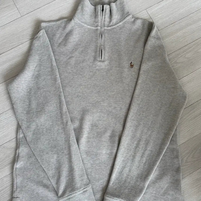 [BUNJANG] Polo Ralph Lauren Half-Zip Knit Sweater M (100) / 폴로 랄프로렌 하프집업 니트 스웨터 M(100)