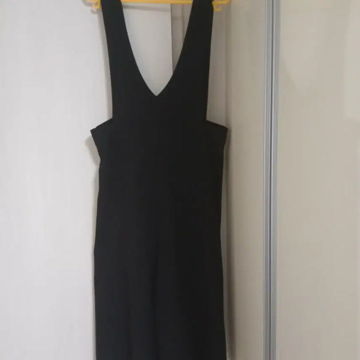 [BUNJANG] Black Jumpsuit Dress with Bustier / 블랙 점프슈트 원피스(덤 뷔스티에)