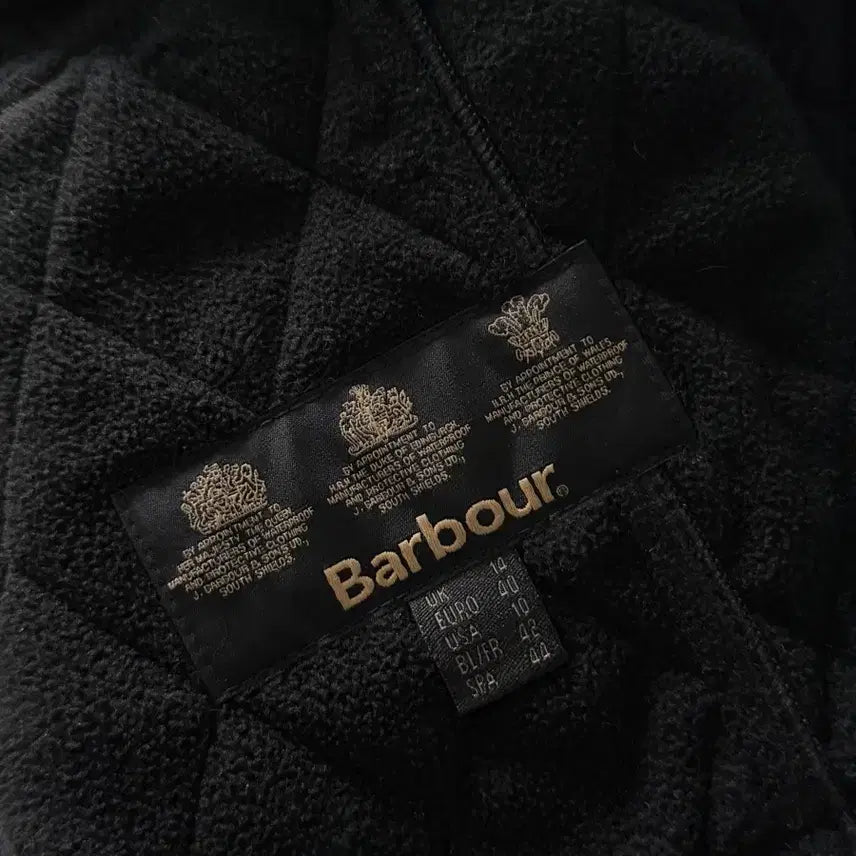 [BUNJANG] Barbour International Polar Quilted Jacket Black UK14 / 바버 인터내셔널 폴라 퀼팅 자켓 블랙 UK14