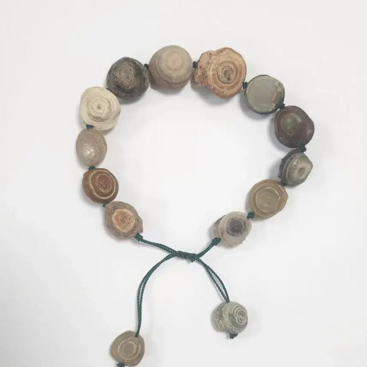 [BUNJANG] Gobi Desert Natural Eye Agate Bracelet / 고비사막 천연 천안석(안구, 눈, 아이마노) 천안천주 팔찌