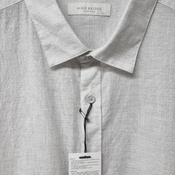 [BUNJANG] Mind Bridge Air Cool Shirt Light Grey (XL) / [택 달린 새상품] 마인드브릿지 에어쿨 셔츠 라이트그레이 110