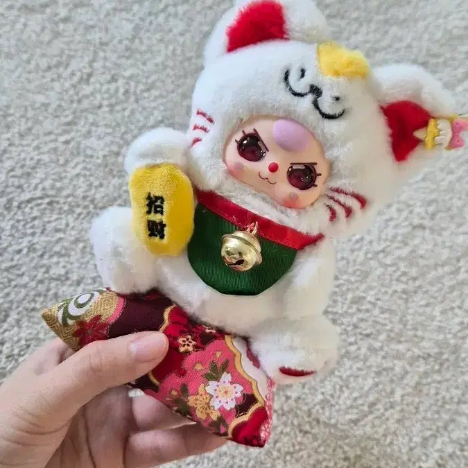 [BUNJANG] Baby 3 Samuel Retro Cat Custom Plush / 베이비쓰리 사무엘 복고양이 커스텀